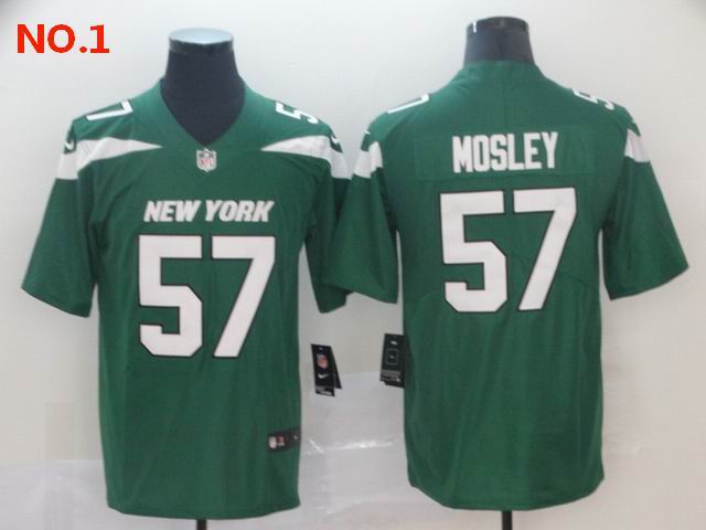 Men's New York Jets #57 CJ Mosley Jerseys-11